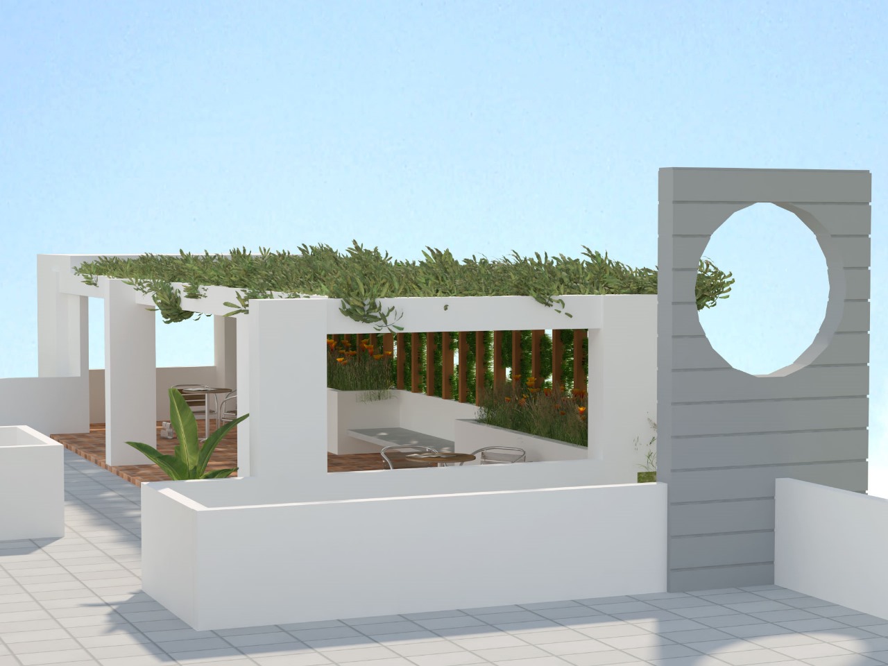 Rooftop View