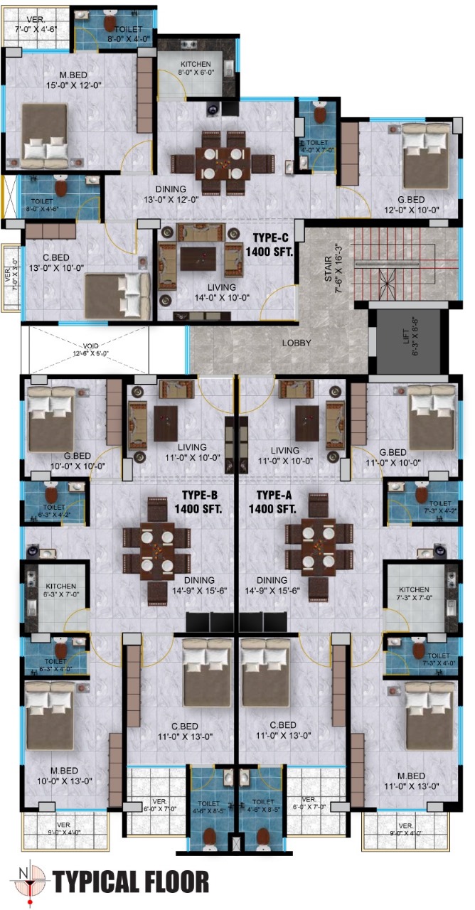 Typical Floor Plan