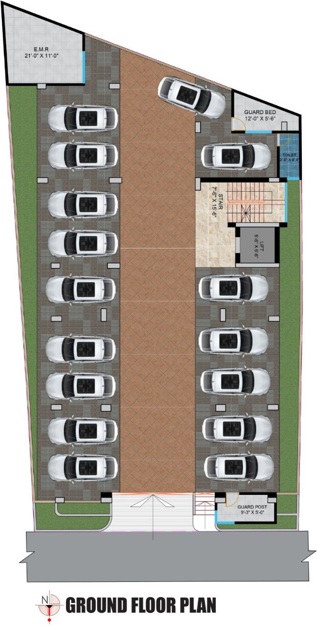 Parking/Ground Floor Plan 3