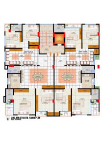 Floor Plan (3rd, 4th, 5th & 6th) 3